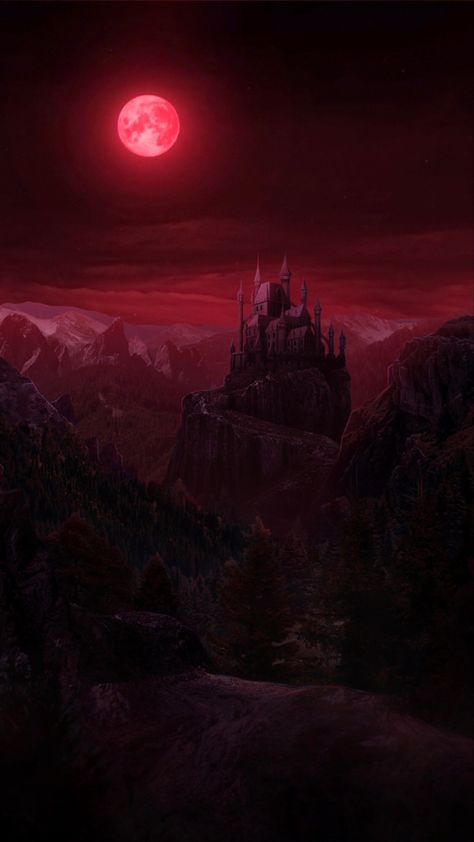 Gothic Castle Aesthetic, Gothic Landscape, Vampire Castle, Castlevania Wallpaper, 1366x768 Wallpaper Hd, Castle Background, Red Gothic, Gothic Castle, Warriors Wallpaper