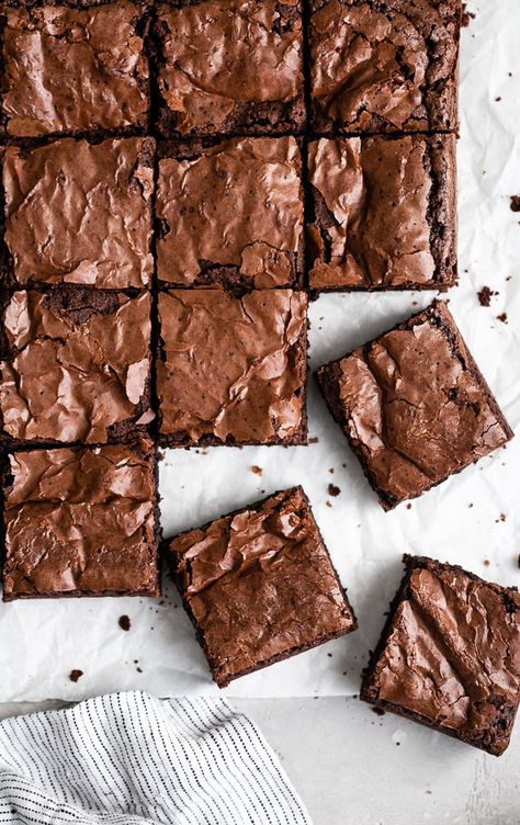 Chewy Fudge Brownies, Chewy Fudge, Best Brownie Recipe, Chewy Brownies, Browned Butter, Homemade Brownies, Brownies Recipe Easy, Best Brownies, Fudgy Brownies