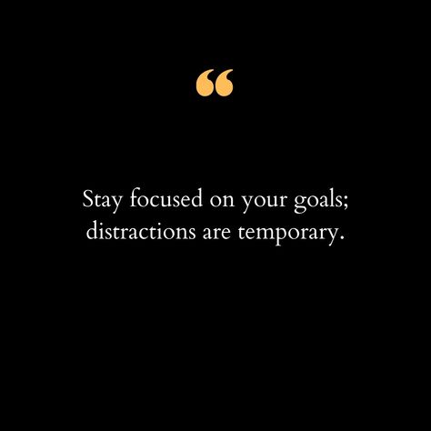 Hey everyone! Today, I want to remind you all to stay focused on your goals no matter what. It's easy to get distracted by things around us, but remember, distractions are just temporary hurdles on the way to achieving your dreams. When you feel like giving in to distractions, take a deep breath and refocus your energy on what truly matters to you. Whether it's studying for exams, working on a project, or chasing your passion, staying focused is the key to success. Don't let the noise of th... Focus On The Solution Quotes, Quotes On Focusing On Goals, Don't Lose Focus, Toxic Motivation, Stay Focused Quotes, Focusing On Yourself Quotes, Self Reflection Quotes, Studying For Exams, Effective Studying