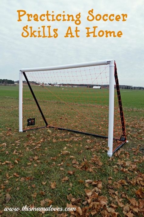 Soccer Skills at Home How To Practice Soccer At Home, Soccer Goals, Soccer Goal, Soccer Skills, Happy Heart, Sport Girl, Kids Stuff, Kids Parenting, Parenting Hacks