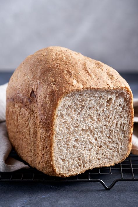 Sourdough loaf made in a Panasonic SD-ZB2512 bread maker Panasonic Bread Machine Recipes, Bread Machine Sourdough, Sourdough Loaf, Mixer Recipes, Bread Maker Recipes, Rustic Bread, Loaf Recipes, Bread Machine Recipes, Bread Maker