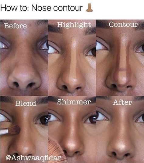 Nose Contour, How To Contour, Nose Makeup, Makeup Order, Hanging Shoe Organizer, Simple Makeup Tips, Nose Contouring, Makeup Artist Tips, Lip Makeup Tutorial