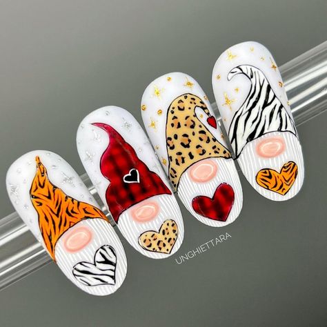 Nail Noel, Nail Art Noel, Xmas Nail Art, Feather Nails, Michelle Lee, Art Deco Nails, Wow Nails, Nail Drawing, Finger Nail Art