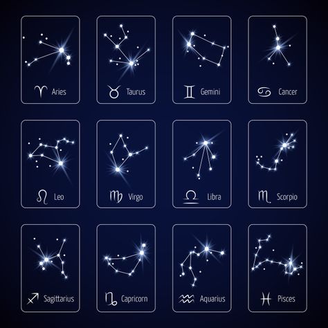 shutterstock_436425853 Horoscope Constellation, Pieces Zodiac, Constellation Stars, Zodiac Calendar, Sign Image, Aries Horoscope, Zodiac Sign Necklace, Star Chart, Zodiac Signs Horoscope