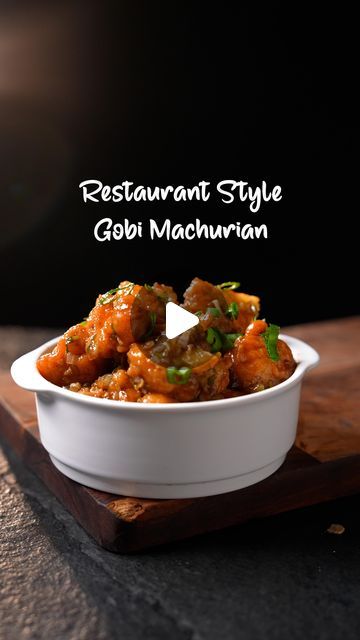 Abhinay Gupta | Chef on Instagram: "Restaurant Style Gobi Manchurian Is Here 😍

One of my favourite starter recipes, love the spicy kick to it and love the crispy fried gobi as well :) 

Ye hai gobi manchurian todha gravy walla agar aapko gobi manchurian dry bana hai toh todha kam paani daalo and slurry bhi kam 

Full recipe is in the comments below :) 

#restaurant #starter #snacks #indochinese #chinese #foodie #spicy #indian #recipe" Gobi Manchurian Recipe Gravy, Starter Snacks, Gobi Manchurian Recipe, Manchurian Dry, Gobi Recipes, Instagram Restaurant, Gobi Manchurian, Manchurian Recipe, Starter Recipes