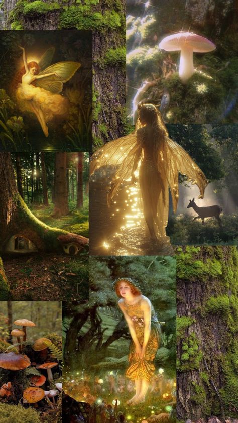 Forest Fairy Aesthetic, Fairycore Nature, Green Witch Aesthetic, Fairy Life, Summer Fairy, Fairy Garden Designs, Real Mermaids, Fairy Aesthetic, Magic Aesthetic