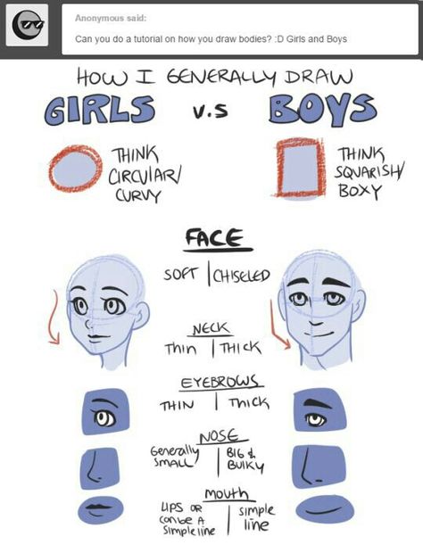 Face: female vs male Character Design Cartoon, Drawing Faces, Anatomy Drawing, Poses References, Guided Drawing, Anatomy Reference, Drawing Tutorials, Facial Expressions, Drawing Reference Poses