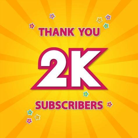 2k Subscribers Thank You, 2k Followers Thanks Instagram Background, Thank Giving, Community Poster, 2k Subscribers, Gaming Profile Pictures, Youtube Banner Design, Wallpaper Photo Gallery, Social Media Community