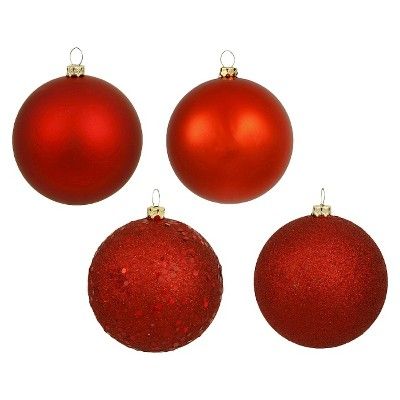 Ho! Ho! Ho! It's the season for great decor. Shop Target for Christmas ornaments & tree decorations at great prices. Free shipping or free same-day pick-up in store. Vickerman Christmas Tree, Red Ball Ornaments, Shatterproof Ornaments, Christmas Ornament Sets, Holiday Decorating, Ball Ornaments, Holiday Tree, Tree Decor, Tree Toppers