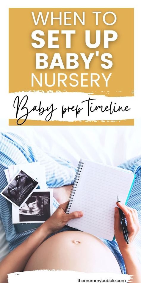 Nursery Prep Timeline, Baby Prep Timeline, Nursery Set Up, Nursery Planning, C Section Recovery, Pregnancy Advice, Pregnancy Food, Pregnant Diet, Second Trimester