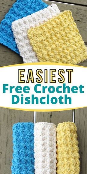 Free Crochet Dishcloth, Crochet Washcloth Free Pattern, Crochet Washcloth Free, Crochet Dish Cloth Free Pattern, Crochet Dish Towels, Dishcloth Patterns Free, Crochet Washcloth Pattern, Crochet Potholder Patterns, Crochet Scrubbies