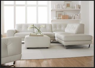 Natuzzi Leather Sofas & Sectionals by Interior Concepts Furniture: Look what just came in! #Natuzzi Editions white #leather #Sectional B636! Modern White Living Room, White Leather Sofas, All White Room, White Living Room Decor, Best Leather Sofa, Contemporary Living Room Furniture, Couches For Sale, White Couches, Laser Cnc