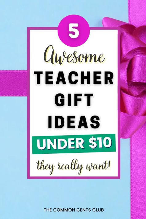 5 Insanely Cheap & Easy Teacher Gifts For End Of Year – The Common Cents Club Teacher Coworker Gifts End Of The Year, Cheap Teacher Appreciation Gifts, School Secretary Gifts, Teacher Coworker Gifts, Teacher Gifts End Of Year, Gifts For Office Staff, Inexpensive Teacher Gifts, Teachers Day Celebration, Student Birthday Gifts