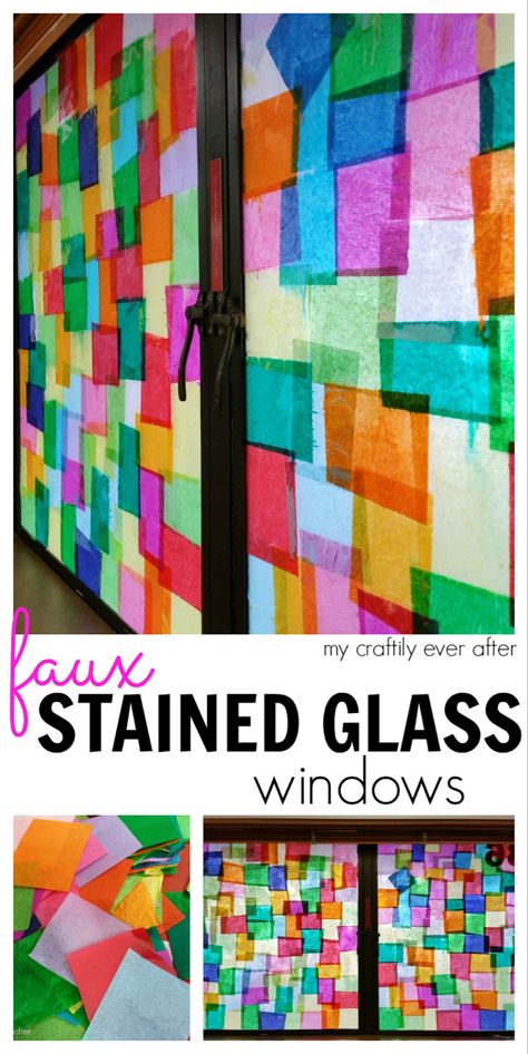 Classroom Window, Stained Glass Cookies, Diy Stained Glass Window, Window Crafts, Windows Ideas, Vbs 2023, Painted Glass Art, Glass Window Art, Stained Glass Diy