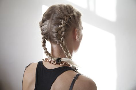 How to Do Two French Braids on the Side of Your Head French Braid Pigtails, Lazy Girl Hairstyles, French Braid Styles, Two French Braids, Braids Pictures, Side French Braids, Two Braid Hairstyles, French Braid Hairstyles, French Braids