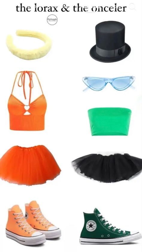 Lorax The Onceler, Onceler Halloween Costume, The Onceler, Fun Halloween Outfits, Halloween Costume Ideas For Duos, Costume Ideas For Duos, Cute Group Halloween Costumes, Matching Halloween Costumes, Classy Halloween Costumes