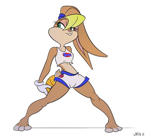 Hot Lola Bunny Costume, Lola Bunny Coloring Pages, Human Lola Bunny, Lola Bunny Painting, 80s Cartoon Costumes, Lola Bunny Shorts, Lola Bunny Space Jam 1996, Cool Cartoon Drawings, Space Bunnies