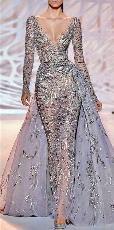 Organza Couture, Zuhair Murad Haute Couture, Couture 2015, Detachable Train, 파티 드레스, Indie Grunge, Couture Mode, فستان سهرة, Zuhair Murad