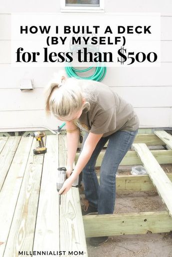 Diy Wood Platform Deck, Easy Deck Ideas Diy, Building A Deck On A Budget, Diy Deck Ideas On A Budget, Fire Pit Diy Backyard, Ground Level Deck Plans, Diy Deck Ideas, Small Deck Ideas On A Budget, Diy Wood Patio