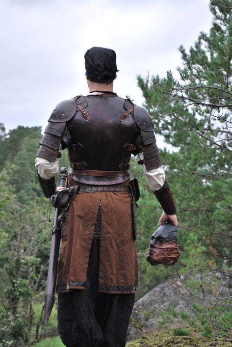 New artarian 2 by Sharpener on deviantART Armour Back View, Armor Back View, Armor Reference, Leather Armour, Armor Clothing, Freedom Fighter, Larp Armor, Historical Armor, Larp Costume