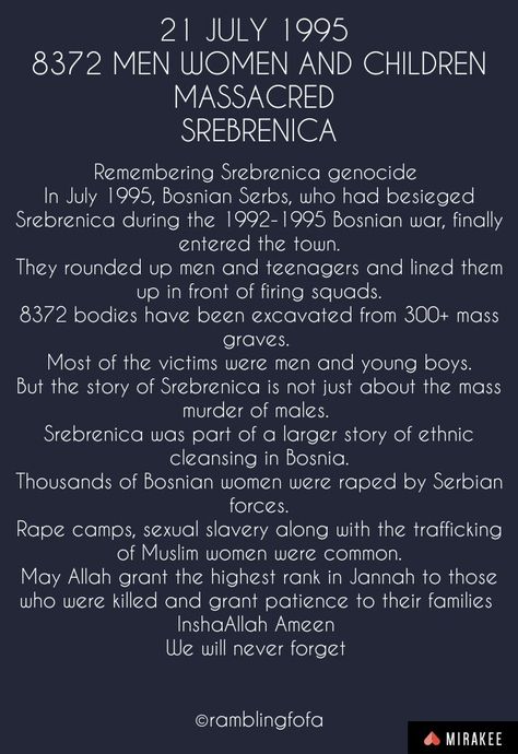 Srebrenica Never Forget, Never Forget Srebrenica, Don't Forget Srebrenica, Ramadan Is Coming, Better Posture Exercises, Posture Exercises, Gtr R34, We Will Never Forget, Better Posture