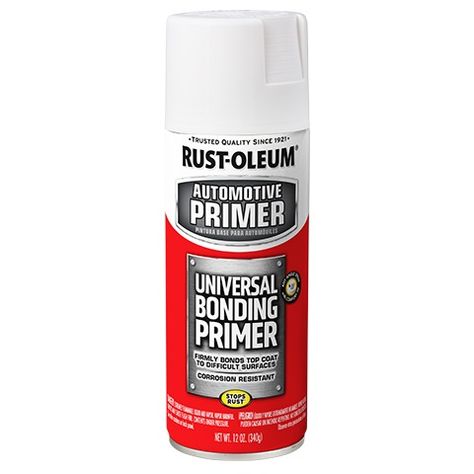 Auto Primers Universal Bonding Primer Product Page White Container, Dry Sand, Rust Oleum, Paint Primer, Rusty Metal, Container Size, Paint Roller, Electric Lighter, White Flats