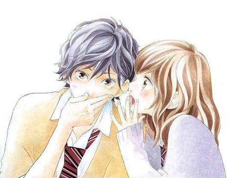 Ao Haru Ride Kou, Futaba Y Kou, Blue Springs Ride, Shojo Anime, Ao Haru, Ju Jitsu, Shoujo Manga, Blue Springs, Matching Profile Pictures