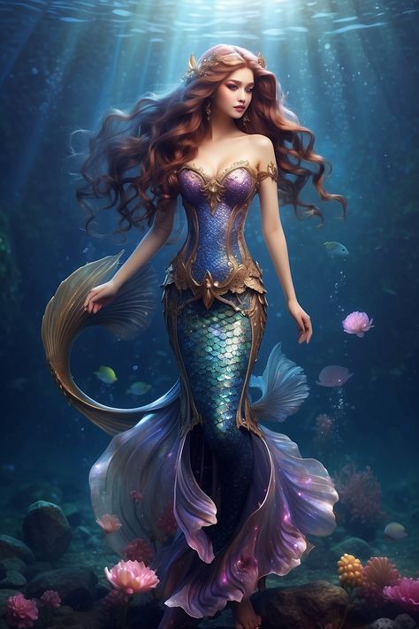 Female Mermaid Art, Real Mermaids Photos, Pixar Character Design, Mystical Women, Mer Folk, Ethereal Core, Mermaid Inspiration, Realistic Mermaid, Mermaid Photography