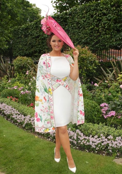 Ascot Outfits Women, Ladies Day At The Races Outfit, Royal Ascot Outfit, Kentucky Derby Party Attire, Leitrim Ireland, Kentucky Derby Attire, Melbourne Cup Fashion, Ascot Outfits, Tea Party Attire