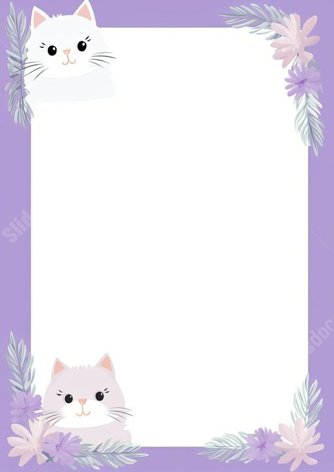 image white cats purple background Cats Purple, Beautiful Borders, Cover Page Template, Paper Notes, Bags Pattern, Shoulder Bags Pattern, Tag Image, Purple Design, White Cats