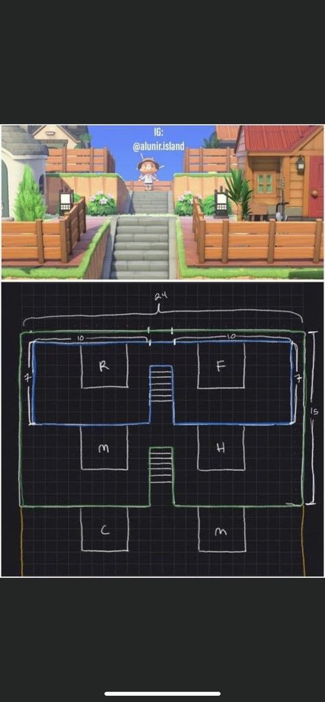 Animal Crossing Villager House Layout, Villager House, Ideas Animal Crossing, Home Gym Design Garage, Animal Crossing 3ds, Animals Crossing, Animal Crossing Funny, Ac New Leaf, Animal Crossing Guide