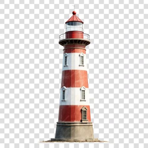 Premium PSD | Iconic redwhite striped lighthouse Lighthouse Graphic, Poster Maker, Business Card Maker, Flyer Maker, Stationery Templates, Poster Invitation, Presentation Template Free, Logo Maker, Pattern Drawing