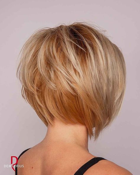 Bob Haircut Back View, Inverted Bob Haircuts, Tan Skin Blonde Hair, Angled Bob Haircuts, Angled Bob Hairstyles, Inverted Bob Hairstyles, Stacked Bob Hairstyles, Stacked Bob Haircut, Choppy Bob Hairstyles