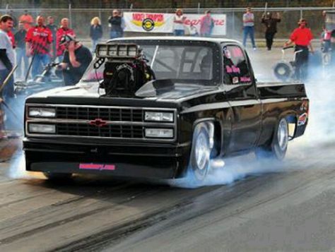 BOBBY D. FASTEST ALL WHEEL DRIVE TRUCK IN THE WORLD. Drag Truck, Gmc 4x4, Muscle Truck, Dropped Trucks, Mud Trucks, Drag Racing Cars, Square Body, Gm Trucks, Chevy Pickups