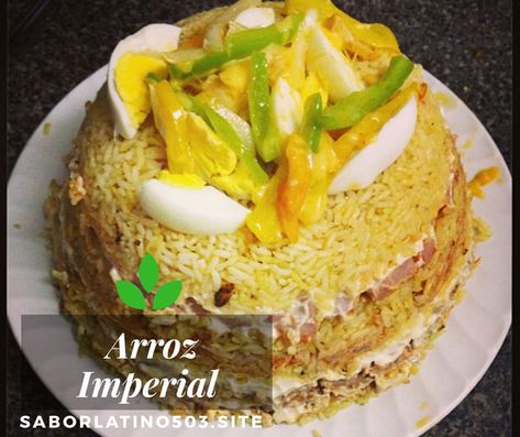 Arroz Imperial, Arroz Frito, Cuban Recipes, Hummus, Cuba, Rice, Chicken, Drinks, Ethnic Recipes