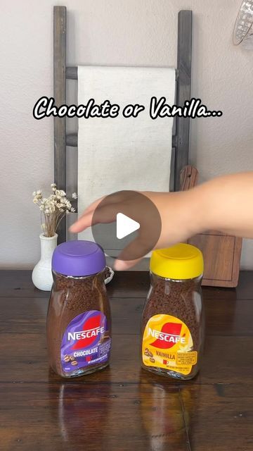 Denisse’s Cafécito Bar on Instagram: "Let’s test out the New instant Nescafe flavors…  I went with the Chocolate one today and let me tell you, you need to run out there and find it😋  It’s a 10/10!!!!   You can totally taste the Chocolate flavor😋🍫 This is one I need to keep stocked up! What a treat😋   𝒩ℯ𝓈𝒸𝒶𝒻ℯ 𝒞𝒽ℴ𝒸ℴ𝓁𝒶𝓉ℯ 𝓌𝒽𝒾𝓅𝓅ℯ𝒹 𝒸ℴ𝒻𝒻ℯℯ  What I used…   •3 half tablespoons of Chocolate Nescafe @nescafe @nescafelatino @nescafeusa  •3 sugar cubes  •2-3 tablespoons of warm water 💦  •Nugget ice 🧊 @gevi_household  •Chobani oatmilk @chobani  •Garnish- Grate Chocolate De La Rosa @dulcesdelarosadlr @dulcesdelarosausa" Nugget Ice, Whipped Coffee, Sugar Cubes, Cafe Coffee, Instant Coffee, Run Out, Chocolate Flavors, Find It, Warm Water