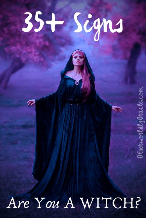 How To Know If You Are A Witch, Signs You're A Witch, Signs Of A Witch, Am I A Witch, Witch Quiz, Witch Types, Beautiful Witches, I Am A Witch, Pretty Witch