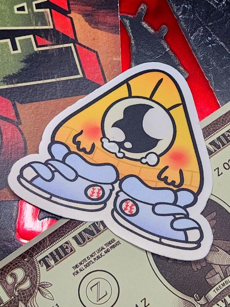 ★ This is a listing for a 3 inch sticker  featuring Baby Bill Cipher from Gravity Falls! ★ Sticker has a smooth matte finish. ★ Made to order and ready to ship Baby Bill Gravity Falls, Bill Cipher Papercraft, Baby Bill Cipher, Tea Dragons, Drake Funny, Baby Bill, Pink Sanrio, Gravity Falls Bill, Gravity Falls Art