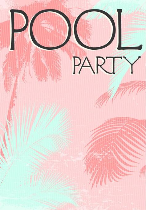 Fun in The Sun - Free Pool Party Invitation Template | Greetings Island Swim Party Invitations, Pool Parties Flyer, Pool Party Invitation Template, Summer Invitation, Pool Party Birthday Invitations, Summer Party Invitations, Swim Party, Fiesta Tropical, Greetings Island