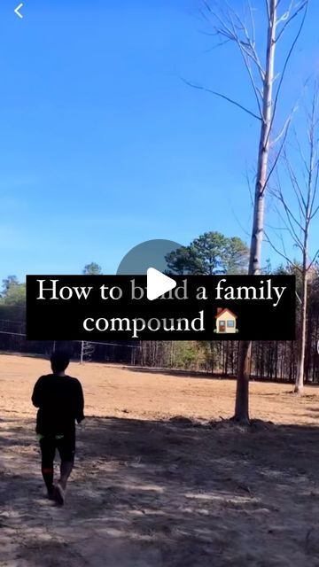 Multi Family Property, 100 Acres Of Land, Property Layout Ideas, 2 Acres Of Land Ideas, Multi Family Compound Ideas Layout, Compound Living Ideas, Family Compound Layout Multi, 3 Houses In One Compound, Family Compound Ideas