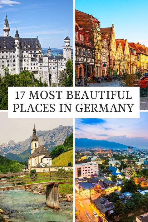 From castles to countryside, discover Germany's most stunning locations with these top 17 picks! Best Places To Visit In Germany, Beautiful Places In Germany, Places In Germany, Places To Visit In Germany, German Travel, Travel Places, Best Places To Visit, Most Beautiful Places, Travel Itinerary