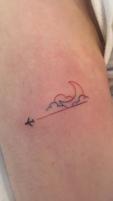 Small Korean Tattoos, Seoul Tattoo, Korea Tattoo, Moon Tattoos, Korean Tattoos, Number Tattoos, Classy Tattoos, Leg Tattoo, Little Tattoos