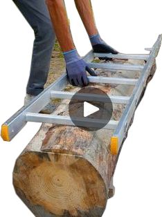 Wall Mount Wood Splitter, Diy Wood Log Projects, Wood Log Crafts Diy, Log Slices Ideas, Log Furniture Diy, Saw Mill Diy, Wood Log Projects, Log Furniture Plans, Log Walls