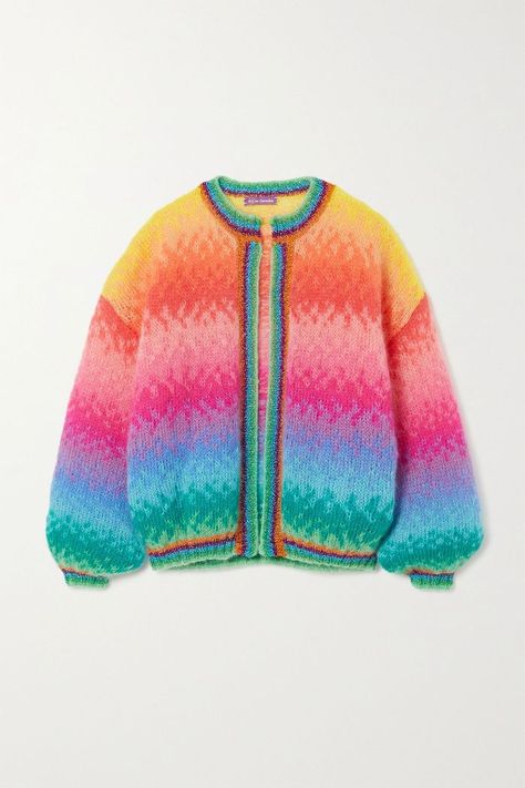 Rose Carmine Cardigan Stuart Weitzman Highland, Colorful Cardigan, Summer Ties, Rainbow Palette, Houndstooth Coat, Taupe Color, 가을 패션, Sweater Weather, Sweater Jacket