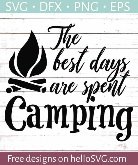 Cricut Projects Wood, Cricut Svg Files Free, Retro Camping, Camping Quotes, Camping Svg, Projets Cricut, Camping Signs, Cricut Projects Beginner, Free Svg Files