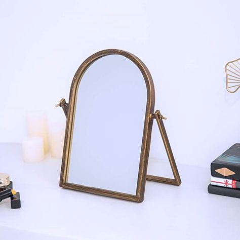 Table Top Mirror, Small Standing Mirror, Antique Makeup Vanities, Stand Up Mirror, Living Room Antique, Desk Mirror, Mirror Store, Dressing Table Mirror, Standing Mirror