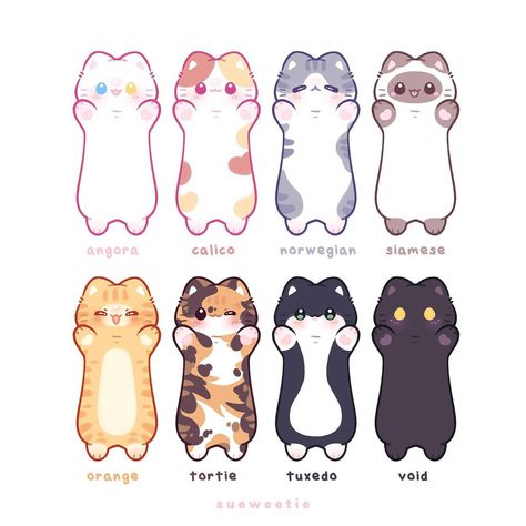 All posts • Instagram Long Cat Plush, Kawaii Cat Drawing, Long Cat, Chibi Cat, Images Kawaii, Two Cats, Cute Animal Drawings Kawaii, Cute Doodles Drawings, Cute Kawaii Drawings