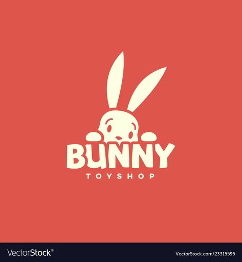 Cute Logo Illustration, Bunny Illustration Design, Rabbit Vector Illustration, Logo Design Character, Different Logo Styles, Japanese Bakery Logo, Cute Logos Design, Logo Symbol Design, Cute Brand Logo