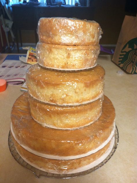 6 inch, 8inch, and 12 inch cakes all baked 12 Inch Cake, 3 Tier Cake, Tier Cake, Tiered Cakes, Baking, Cake, Saying Goodbye, Quick Saves