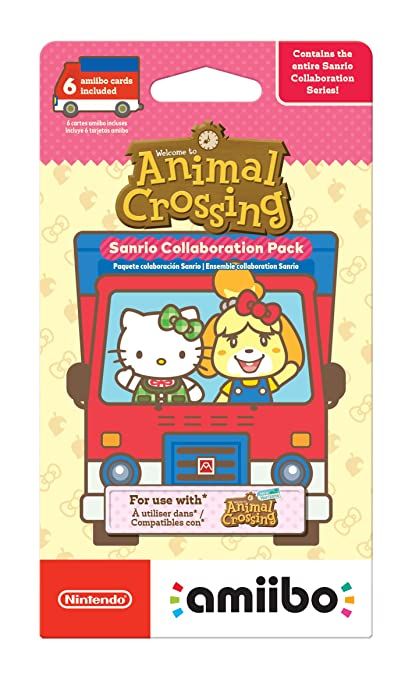 Animal Crossing Sanrio, Sanrio Amiibo Cards, Sanrio Collaboration, Animal Crossing Amiibo Cards, Amiibo Cards, Nintendo Amiibo, Animal Crossing Characters, Nintendo Switch Accessories, Game Title